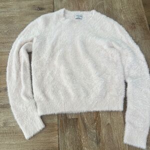 Sunday Best Aritzia Kitten Sweater In Frosted Rose Pink Size S